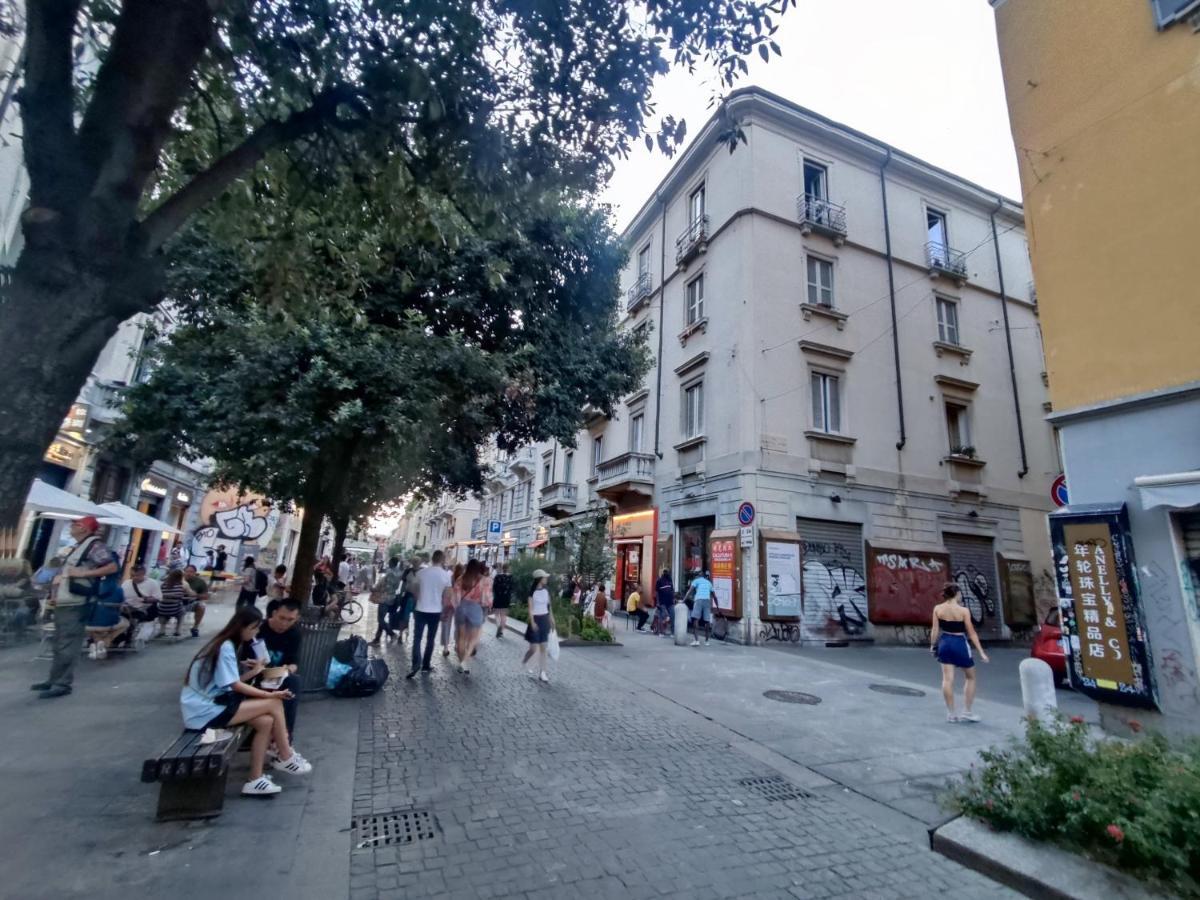 Isola Di Chinatown Bilocale Storico Nel Cuore Di Milano, Comfort E Stile Autentico Con 3 Letti Extra Large Esterno foto